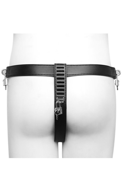 Chastity Hose mit Vorhängeschloss - Keuschheitsgürtel 2