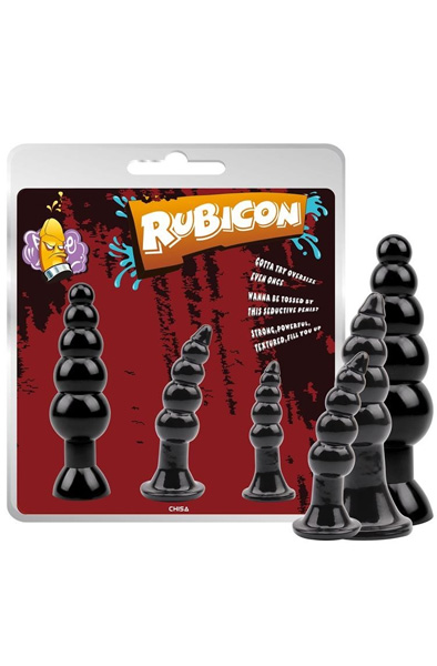 Chisa Novelties Rubicon Butt Plug Kit - Analplug Set 2