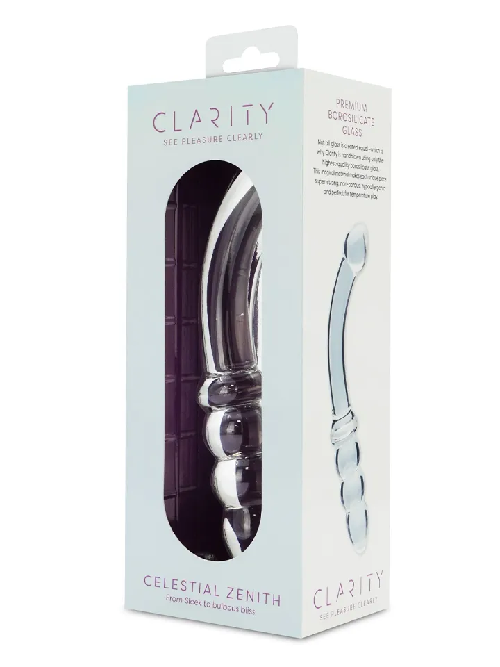Clarity Celestial Zenith Glass Dildo - Glas-Dildo 3 [full]
