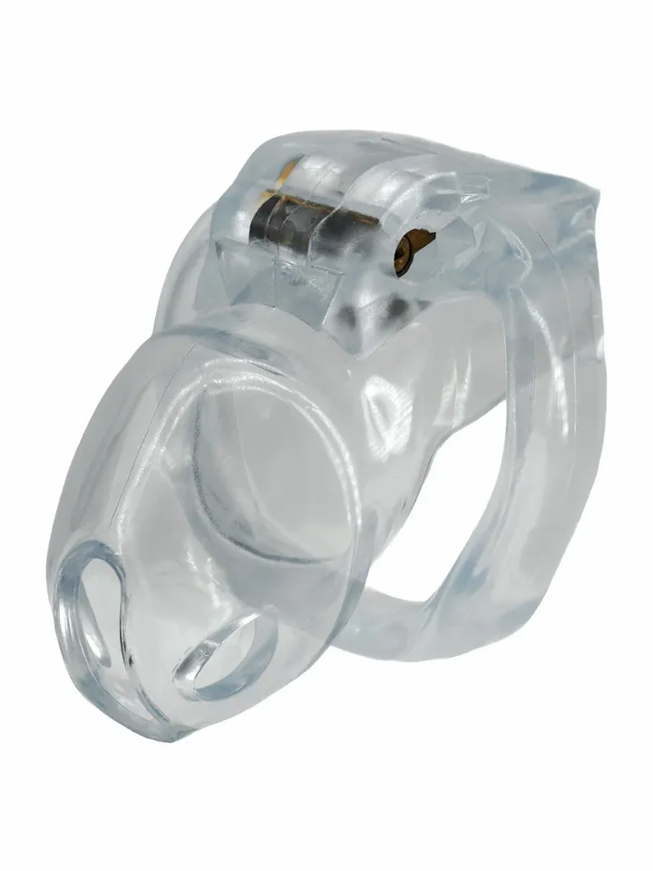 Clear Control Cock Cage Short - Keuschheitskäfig 1 [full]