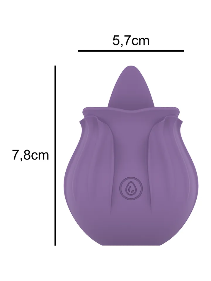 Clitoris Stimulator 10 Vibrations Lilac - Vibrator 3 [full]