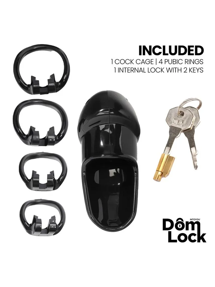 Closure Chastity Cage With Internal Lock - Keuschheitskäfig 3 [full]