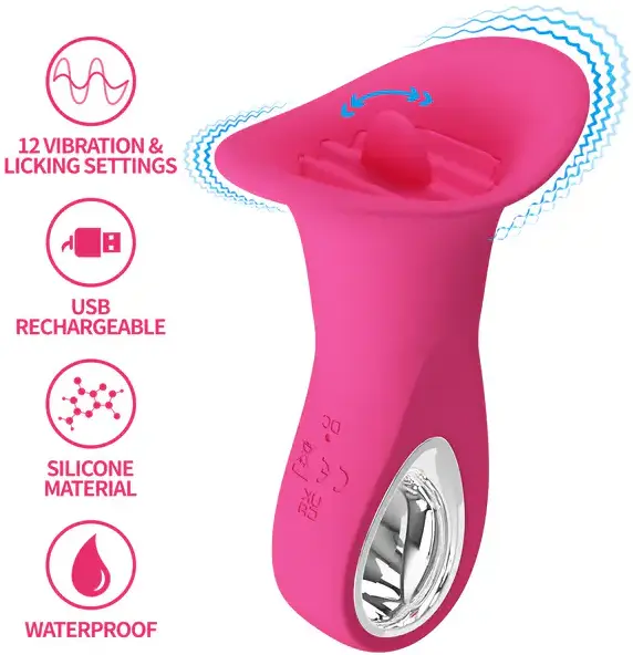 Clyde Vibrating Licking Tongue - Klitoris-Vibrator 1