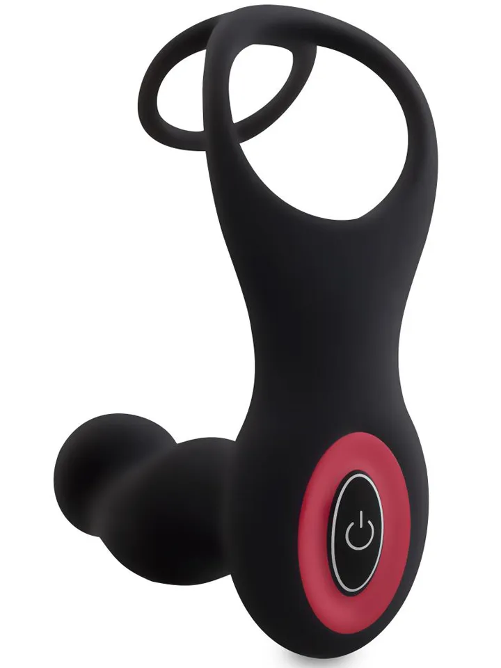 Cock & Ball Ring Prostate Vibrator With Remote - Prostatavibrator mit Penisring 5