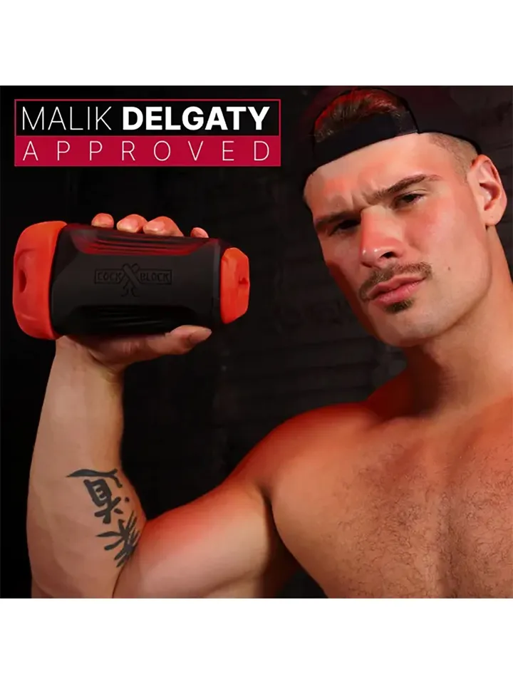 CockBlock Male Couple Double Penetration Masturbator - Doppel-Masturbator 4 [full]