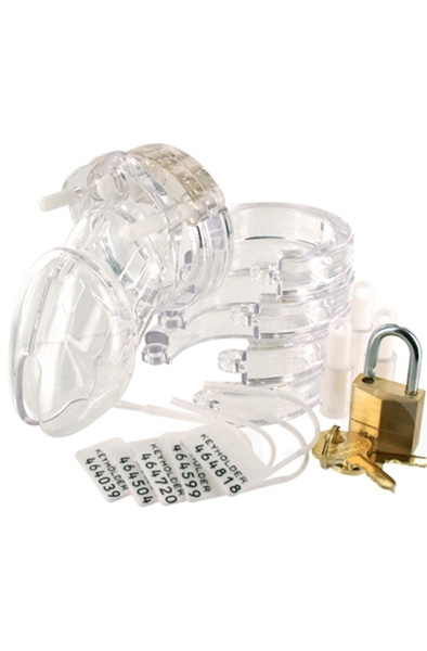 Cocklock CB 6000S – Durchsichtiger Keuschheitskäfig - Keuschheitskäfig 3