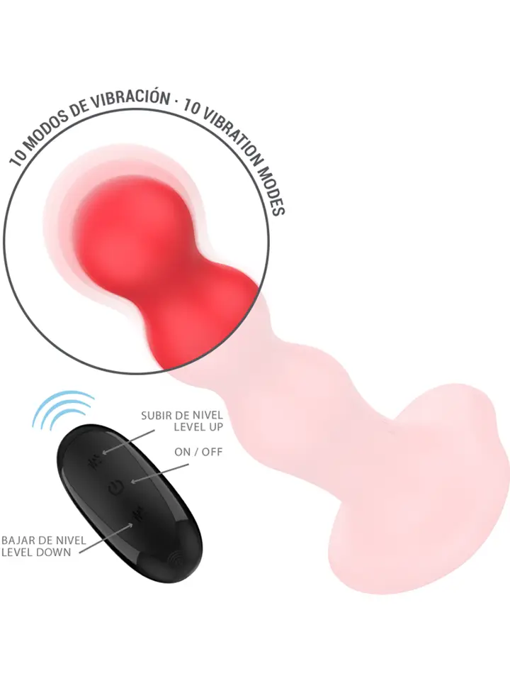 CODY Vibrator – 10 Vibrationsmodi & Fernbedienung - Vibrierender Dildo 5