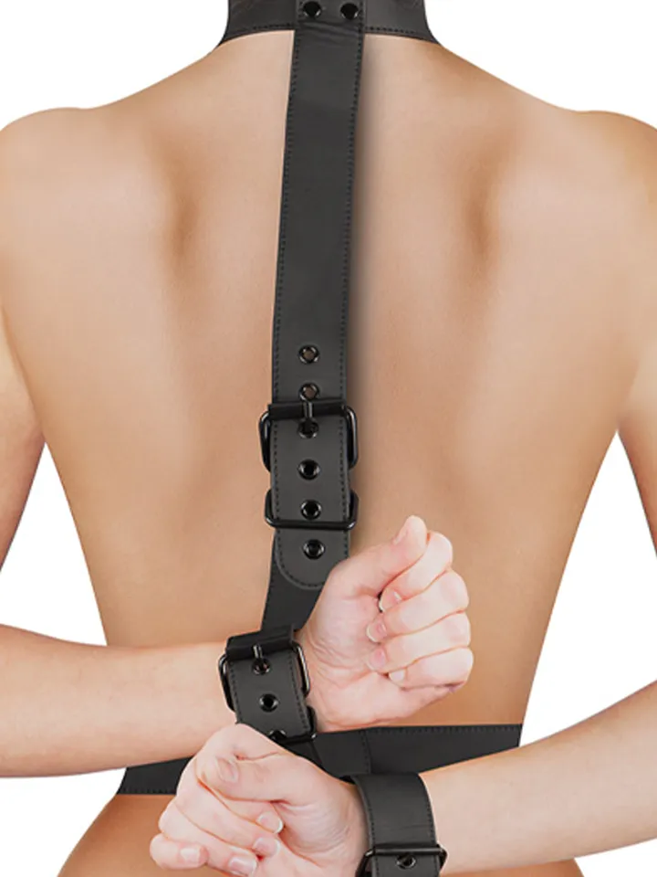 Collar & Handfessel-Set zur Körperfixierung - Harness 2 [full]
