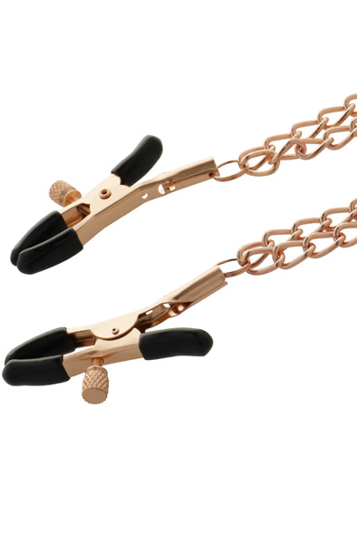Coquette Fantasy Nippelklemmen - Brustklammern mit Kette 2