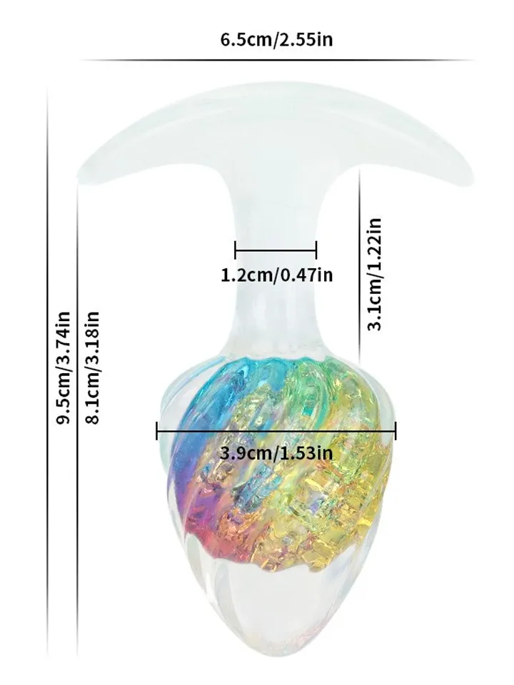 Cosmic Galaxy Butt Plug 9,5 cm - Analplug 3 [full]