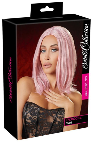 Cottelli Collection Pinke Perücke - Rosa Perücke 2