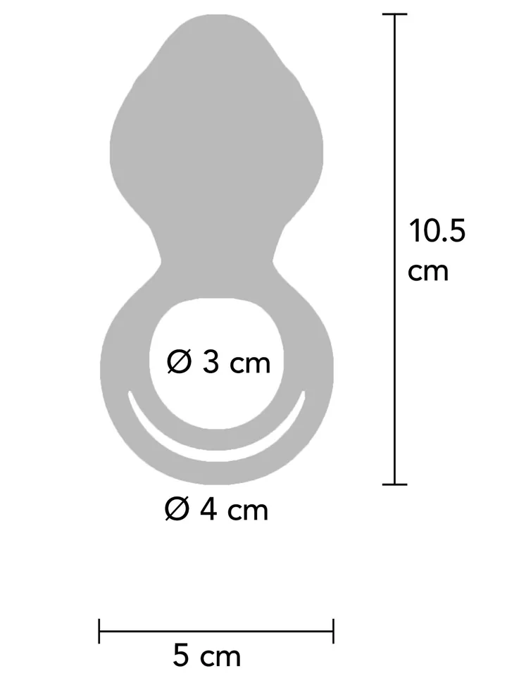 Couples Slimline Vibrationsring - Vibrierender Penisring 5