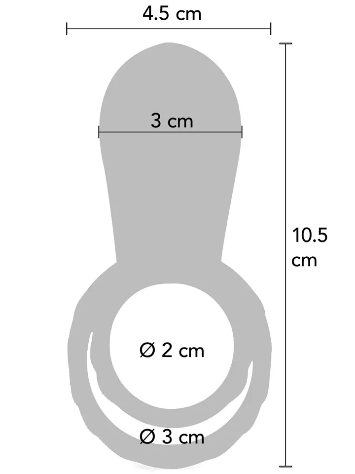 Couples Vibrator Ring - Vibrierender Penisring 4