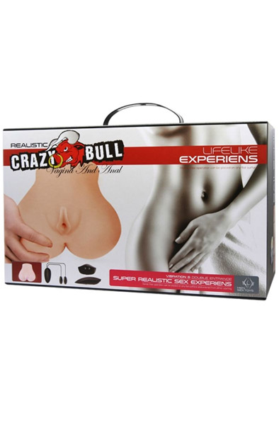Crazy Bull Realistic Experiens Vibrating Vagina & Anal - Sexpuppe 4