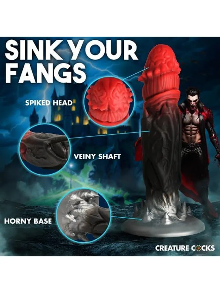 Creature Cocks Count Cockula Silicone Dildo 23 cm - Monster-Dildo 2 [full]