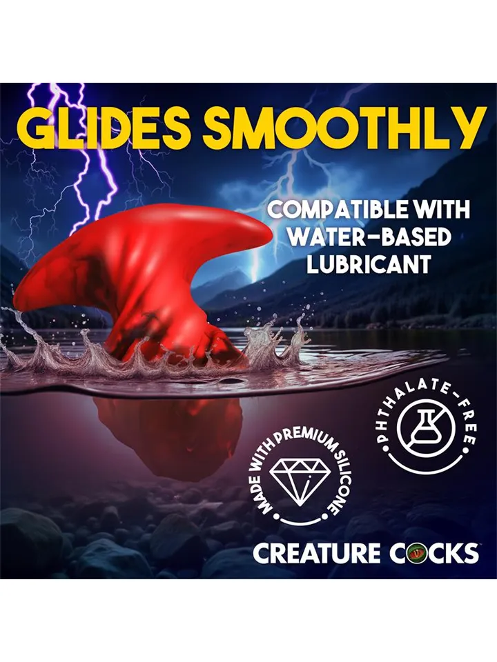 Creature Cocks Dragonspawn Silicone Butt Plug - Extra dicker Analplug 3 [full]