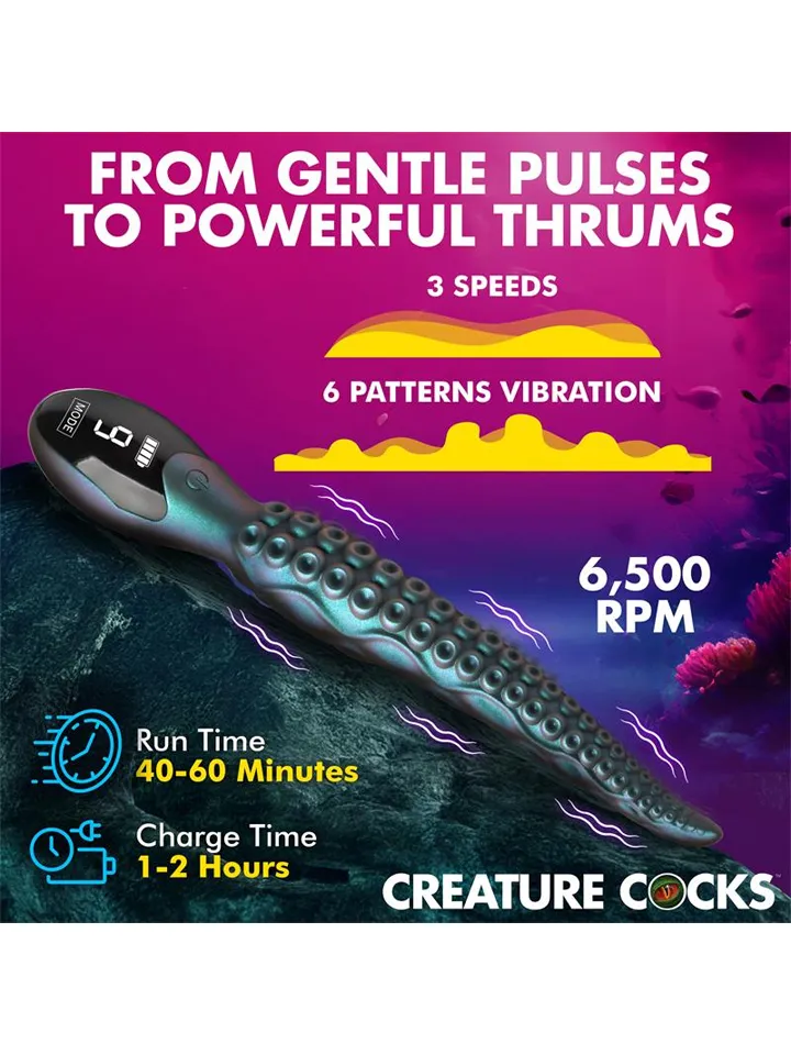 Creature Cocks Tentavibe Silicone Vibrator 27 cm - Vibrierender Dildo 2 [full]