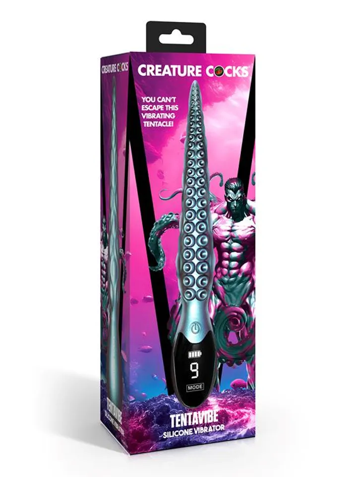 Creature Cocks Tentavibe Silicone Vibrator 27 cm - Vibrierender Dildo 4 [full]