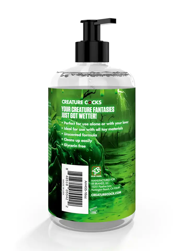 Creature Slime Waterbased Lubricant 473 ml - Wasserbasiertes Gleitmittel 2