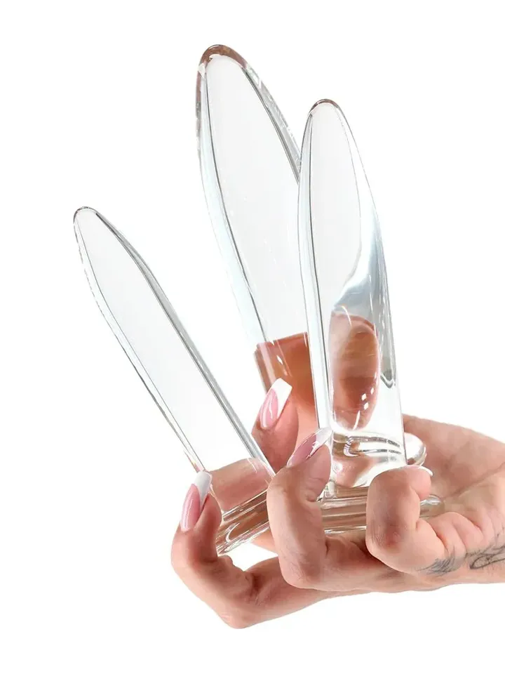 Crystal Trainer Kit – Klarglas - Glas-Dildo 1 [full]