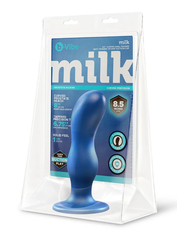 Curved Anal Trainer With Suction Cup - XL Dildo 5 [full]