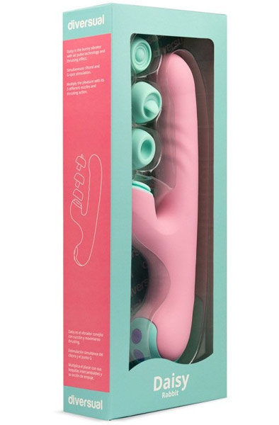 Daisy Bunny With Two Changeable Heads - Rabbit-Vibrator 4