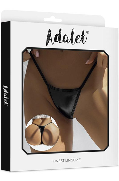 Daphne Klassischer String Schwarz - Tanga 4