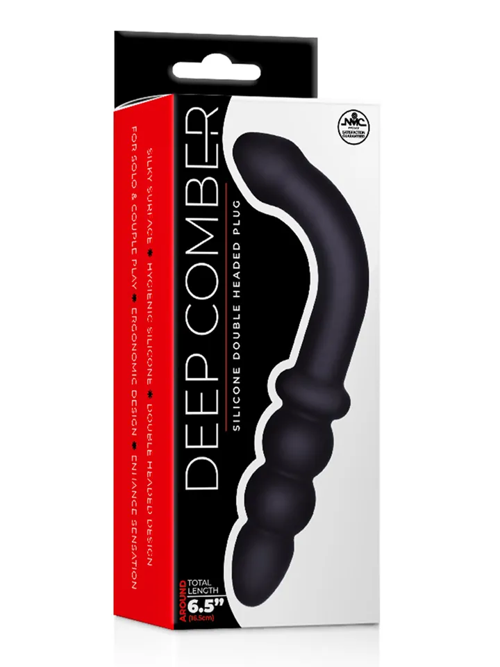 Deep Comber Silikon Doppelkopf-Plug - Anal-Dildo 3 [full]