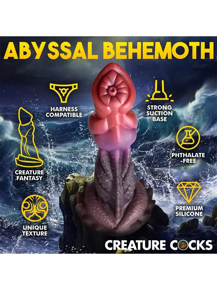 Deep Diver Silikon-Dildo 19,3 cm - Drachen-Dildo 2