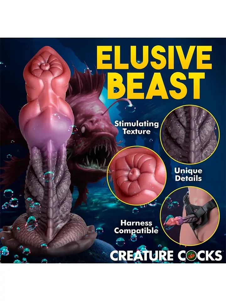 Deep Diver Silikon-Dildo 19,3 cm - Drachen-Dildo 6
