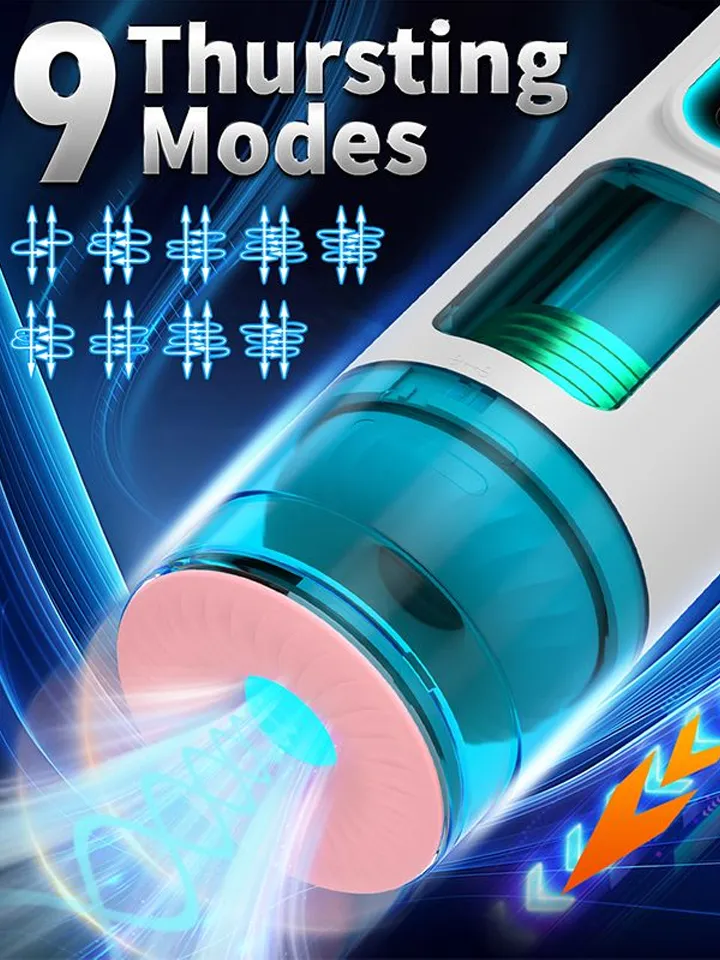 Deluxe Masturbator mit Wärme- und Saugfunktion - Automatischer Masturbator 3