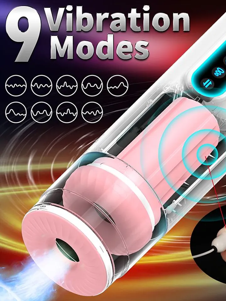 Deluxe Masturbator mit Wärme- und Saugfunktion - Automatischer Masturbator 4
