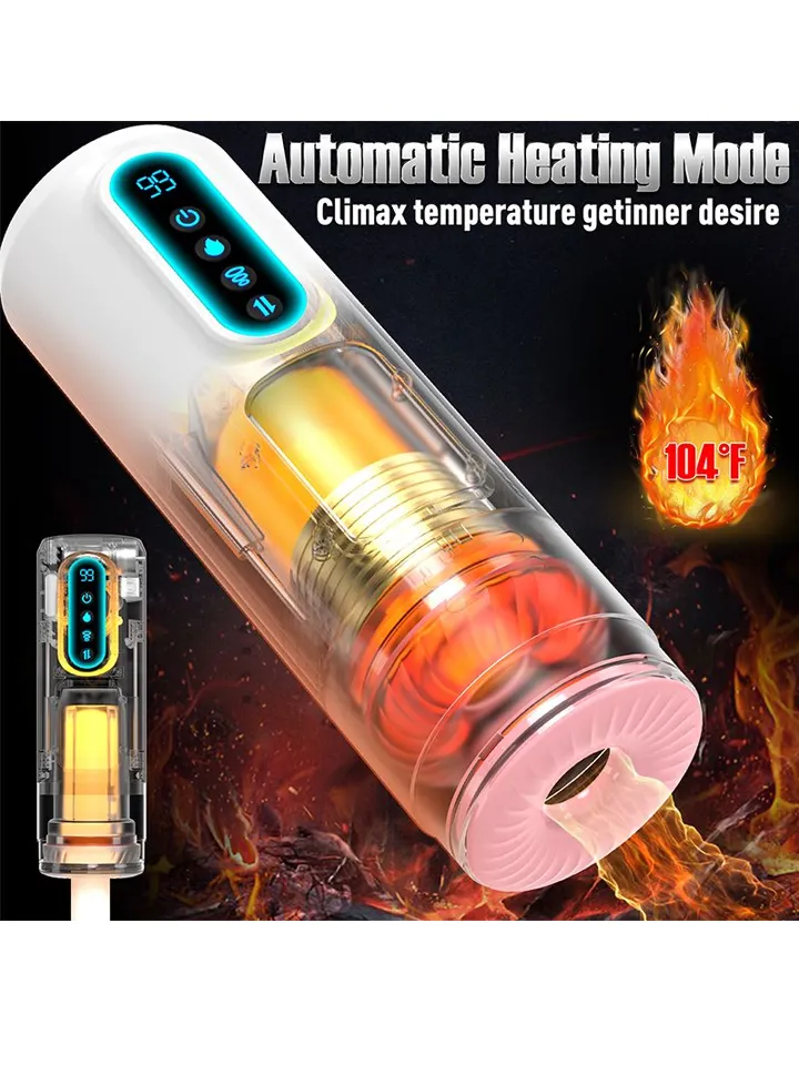 Deluxe Masturbator mit Wärme- und Saugfunktion - Automatischer Masturbator 5