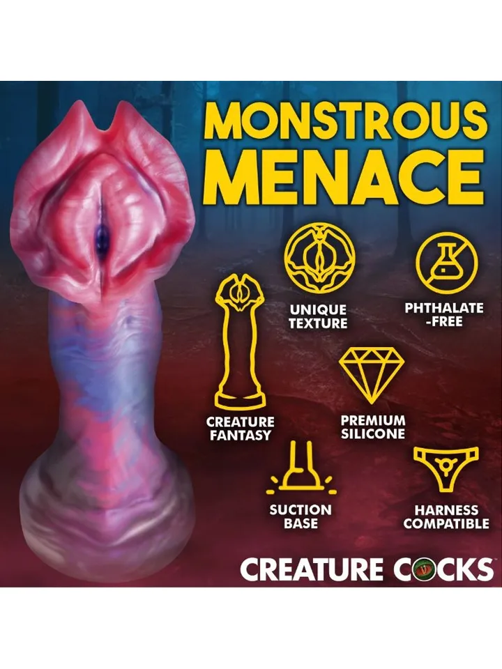 Demogorgon Silikon-Dildo 22,6 cm - Drachen-Dildo 2