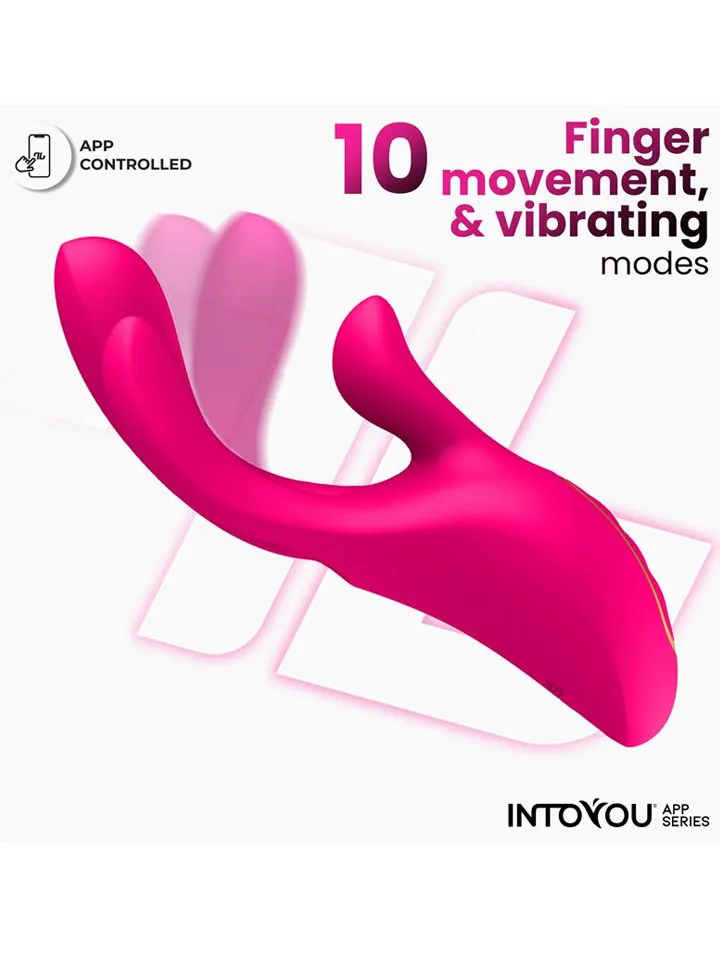Derek Vibe mit Fingerfunktion 3 Motoren & App - App-gesteuerter Vibrator 2