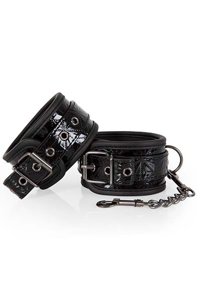 Diabolique Black Ankle Cuffs - Fußmanschetten 1