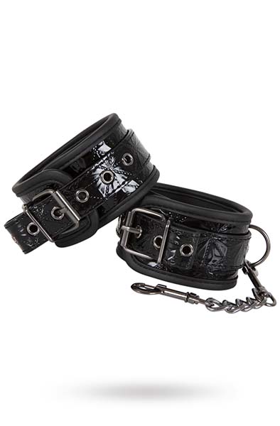 Diabolique Black Ankle Cuffs - Fußmanschetten 2