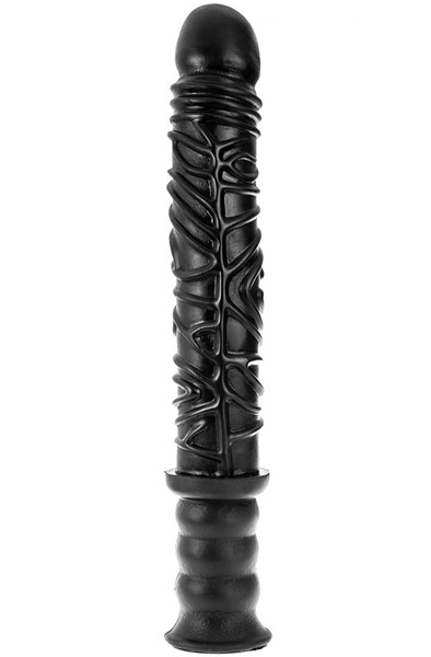 Dinoo King-Size Damocles Black 42 cm - Anal-Dildo 1