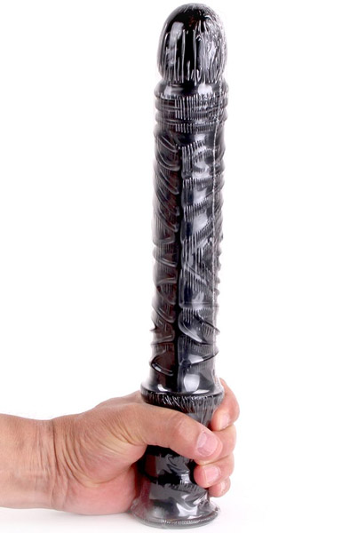 Dinoo King-Size Damocles Black 42 cm - Anal-Dildo 2