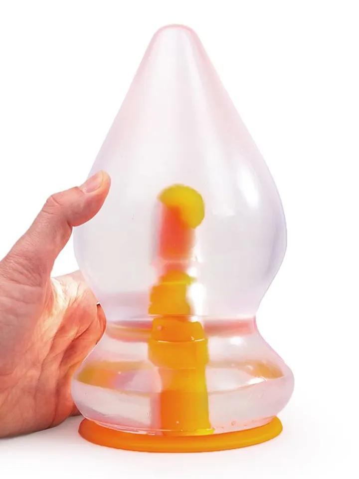 Dinoo Primal Pachy Clear 22,5 cm - XXL-Analplug 1 [full]