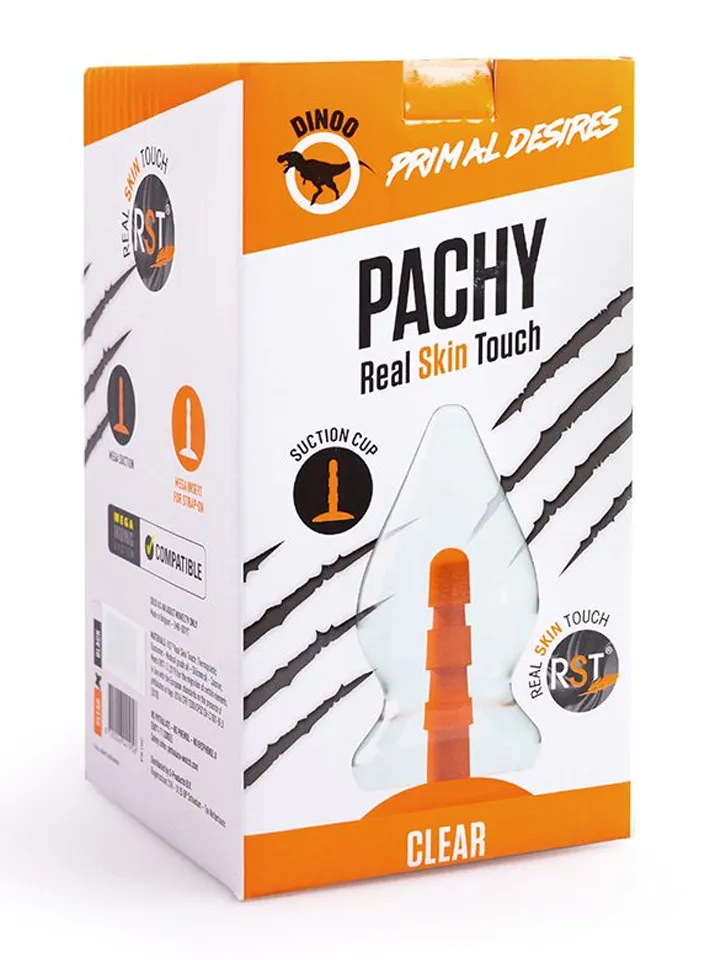 Dinoo Primal Pachy Clear 22,5 cm - XXL-Analplug 2 [full]