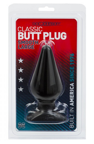 Doc Johnson Butt Plug Large Schwarz - Analplug 2