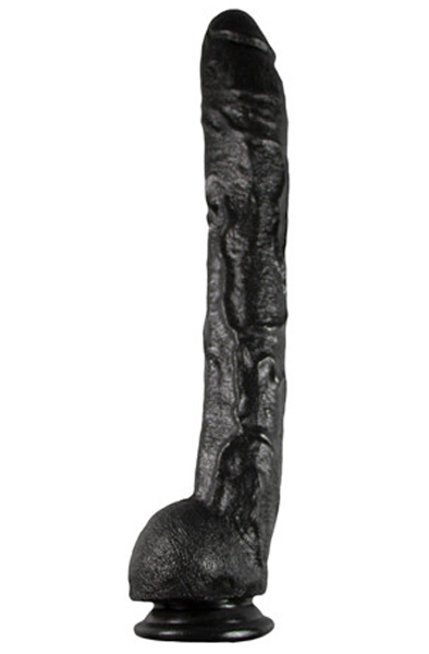 Doc Johnson Dick Rambone Black 42 cm - XL Dildo 1