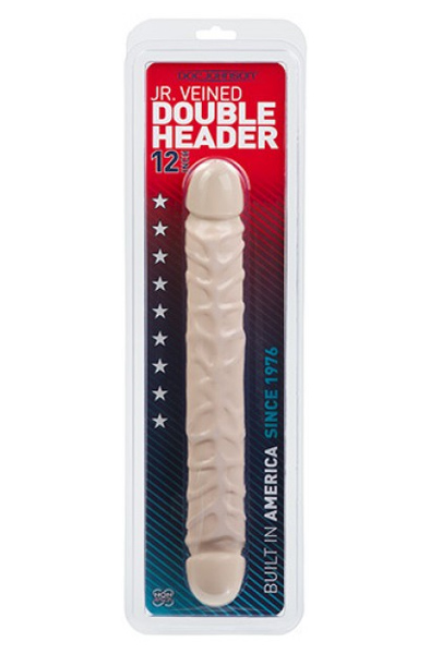 Doc Johnson Jr. Veined Double Header 30cm - Doppel-Dildo 2