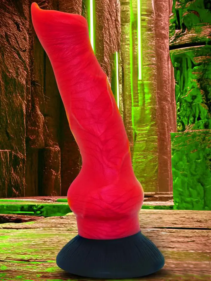 Dogon Flüssigsilikon-Dildo 20 cm - Drachen-Dildo 2