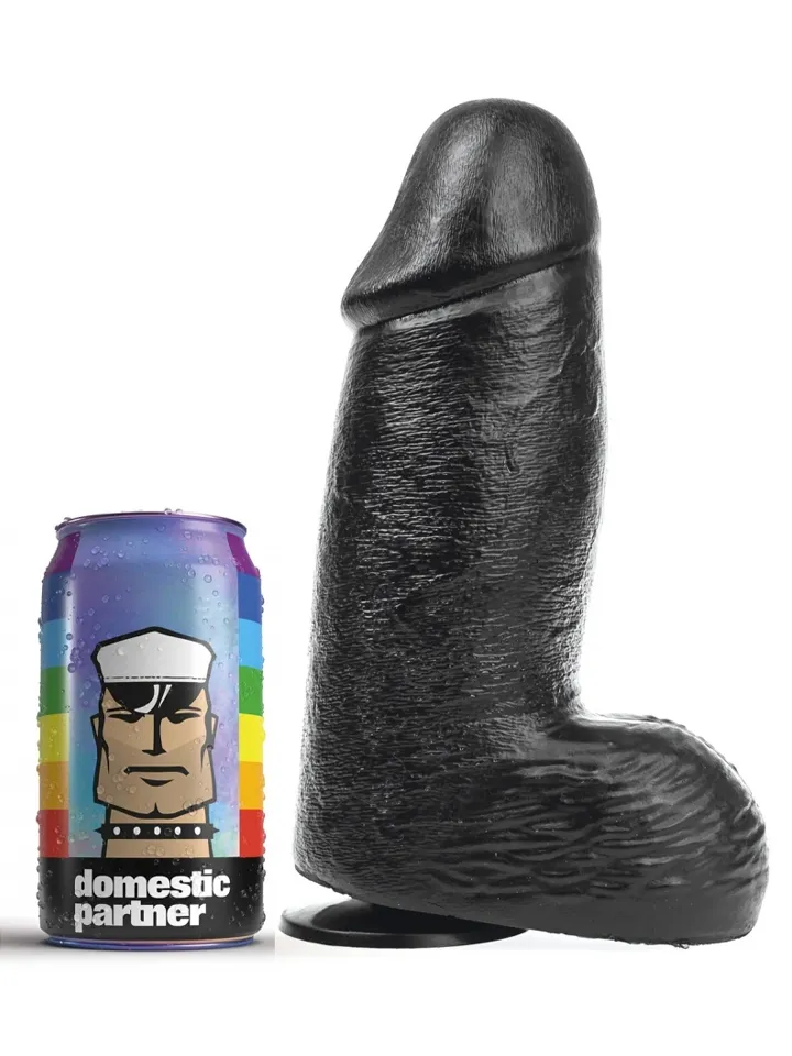 Domestic Partner Hans Dildo Black 23 cm - XL Dildo 2 [full]