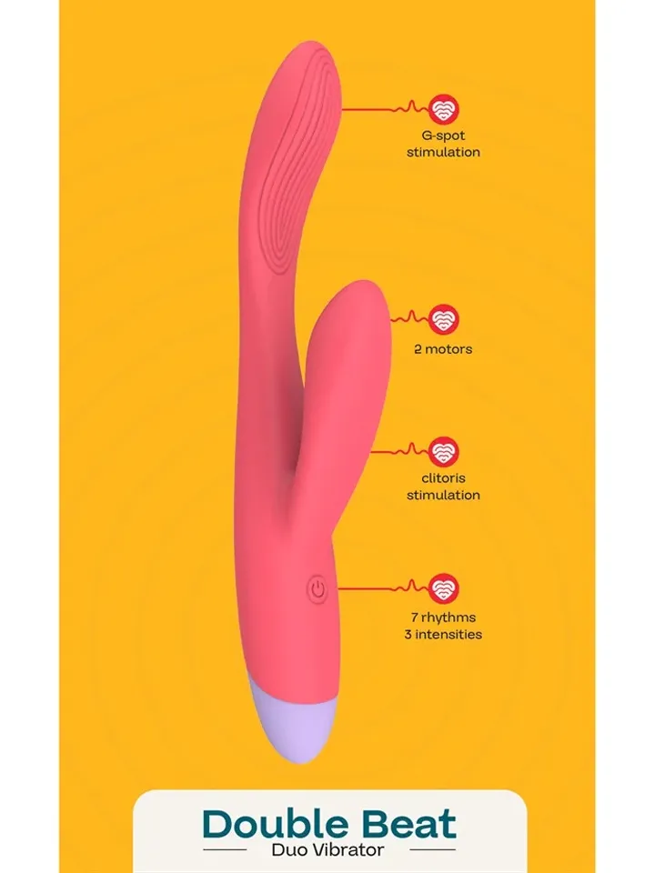 Double Beat Duo Vibrator - Rabbit-Vibrator 2 [full]