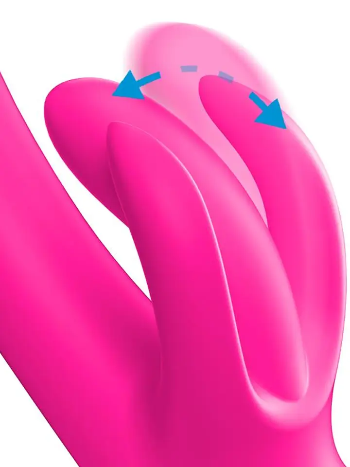 Double Tapping & Finger Wiggling Vibe - Rabbit-Vibrator 2
