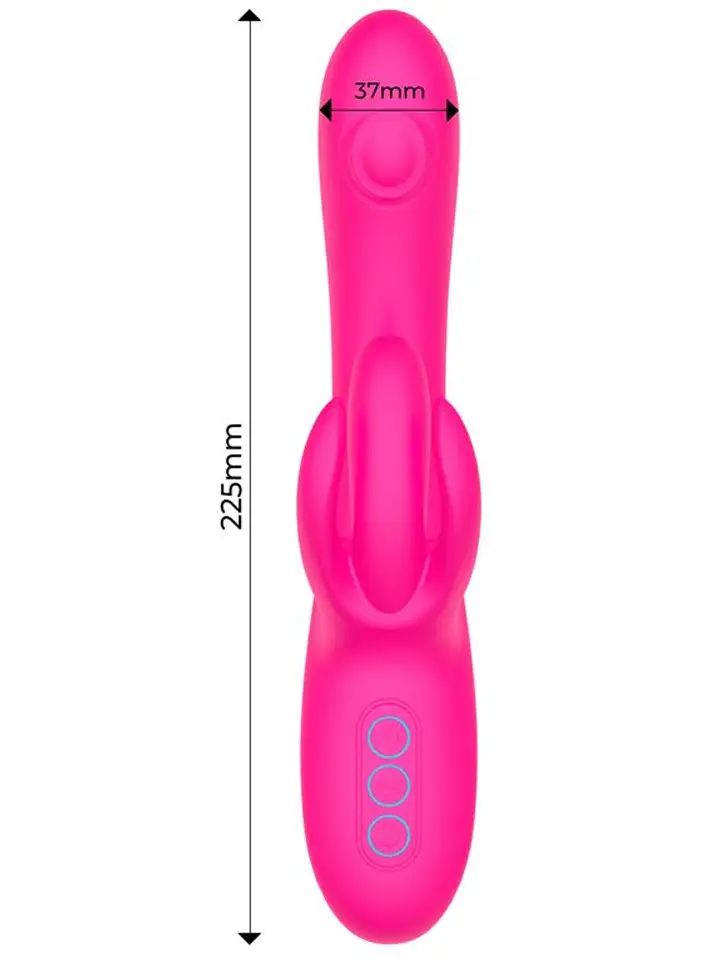 Double Tapping & Finger Wiggling Vibe - Rabbit-Vibrator 3
