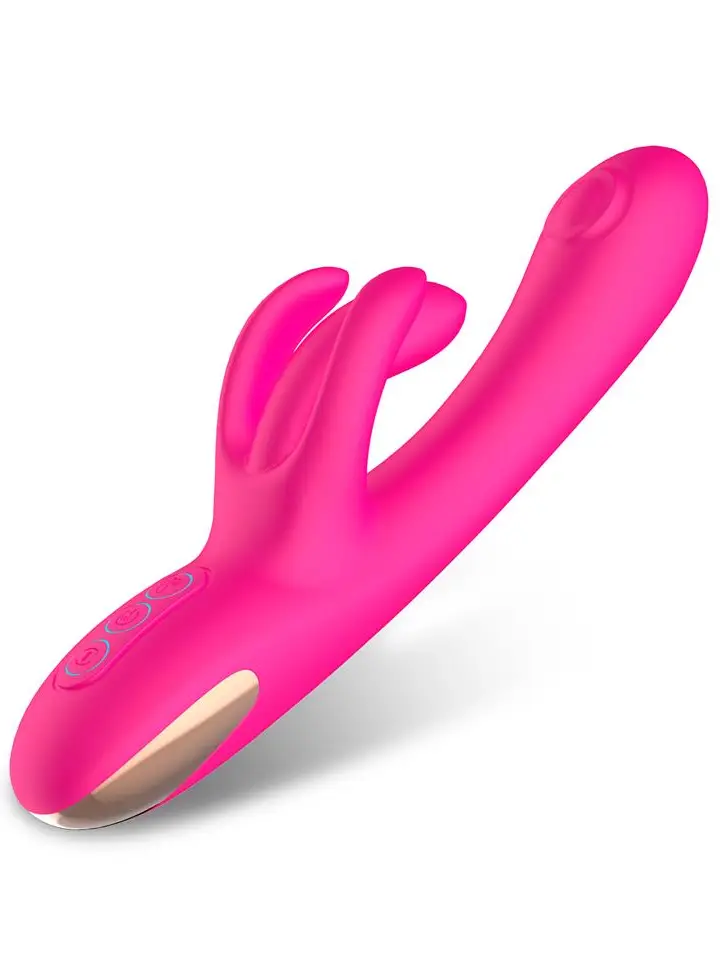 Double Tapping & Finger Wiggling Vibe - Rabbit-Vibrator 4